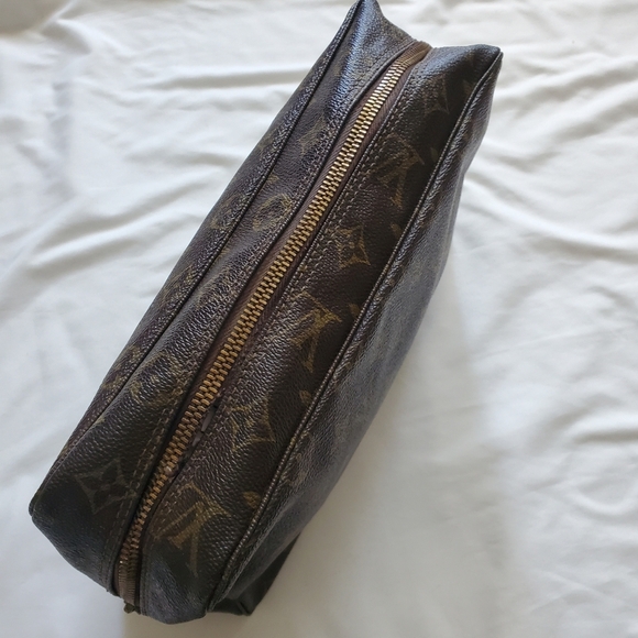 Authentic Vintage LOUIS VUITTON Monogram Trousse 28 Toiletries Bag France - Picture 10 of 12